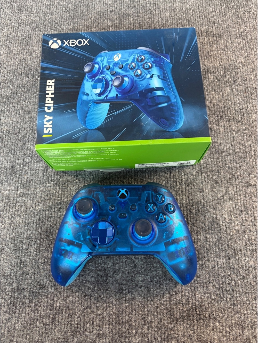 Xbox QAU-00150 Wireless Controller Sky Cipher Special Edition Series